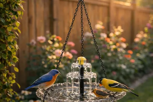 Comment ajouter un point d'eau luxueux à votre jardin sans consommer d'électricité