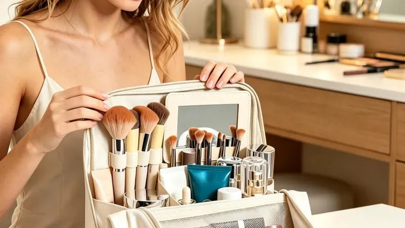 From Vanity Table to Suitcase: How to Keep Beauty Products Neat at Home and Away